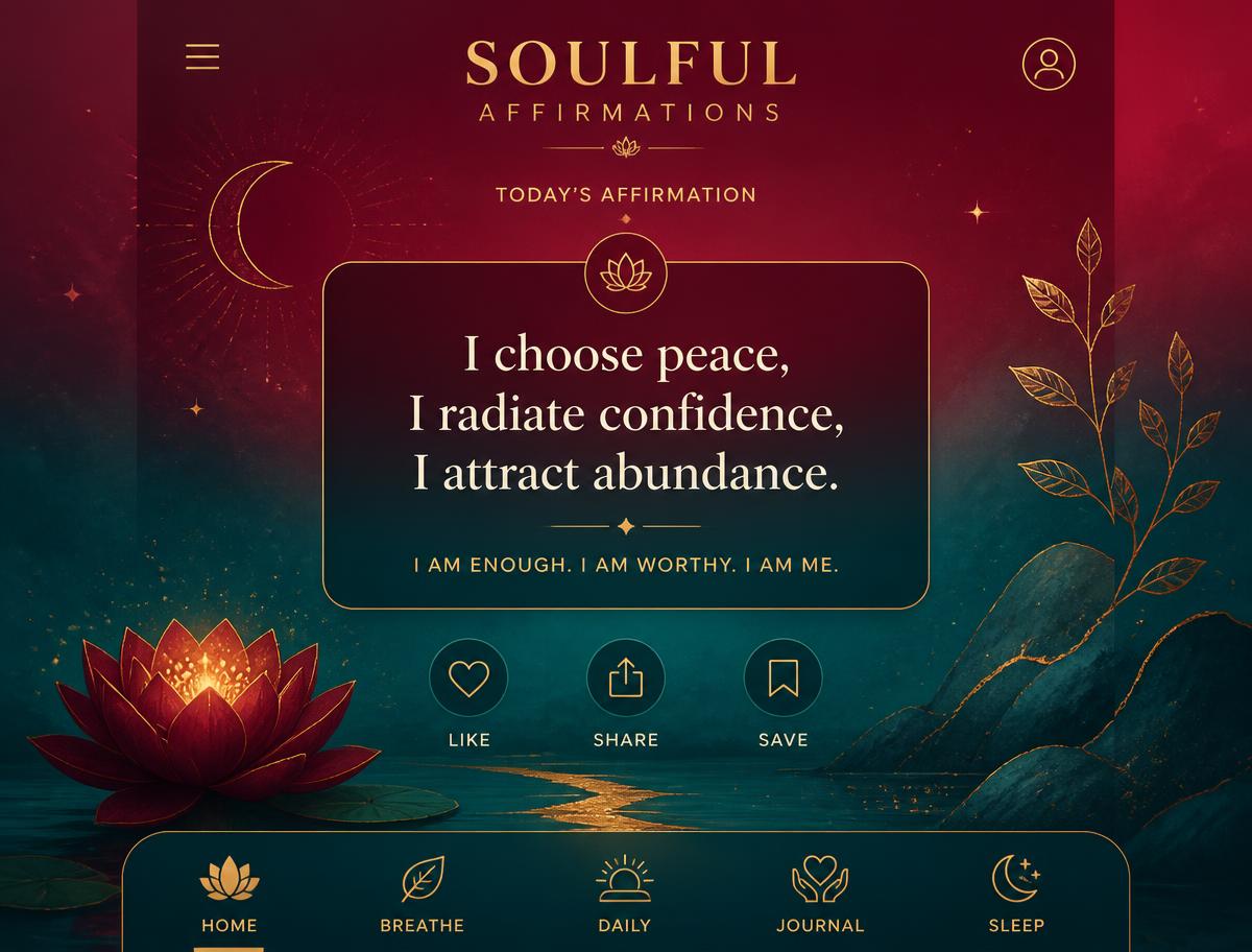 The Soul of a Woman — My Product · App